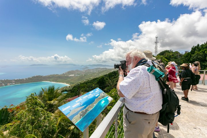 St. Thomas Island Tour with Mountain Top and Magens Bay Beach