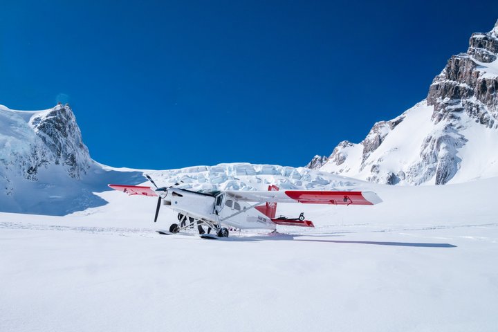 45-Minute Mount Cook Ski Plane and Helicopter Combo Tour