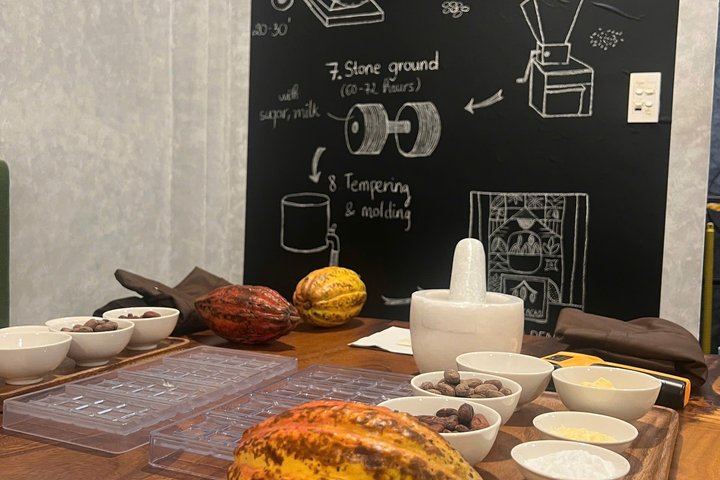 Bean to bar chocolate making workshop in Da Lat