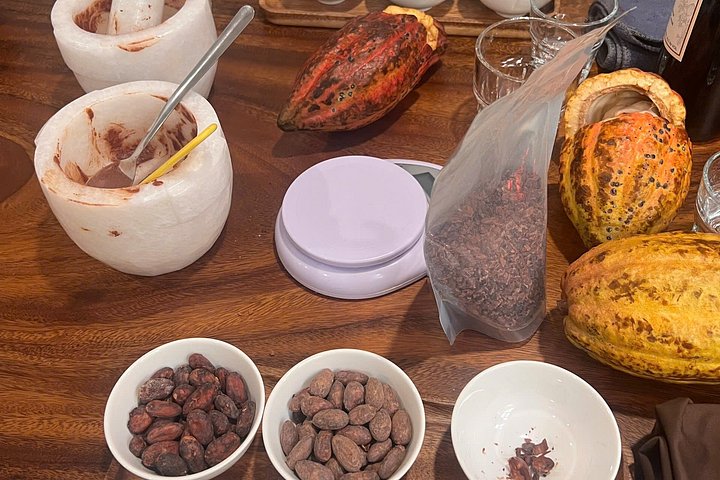 Bean to bar chocolate making workshop in Da Lat
