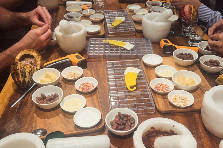 Bean to bar chocolate making workshop in Da Lat