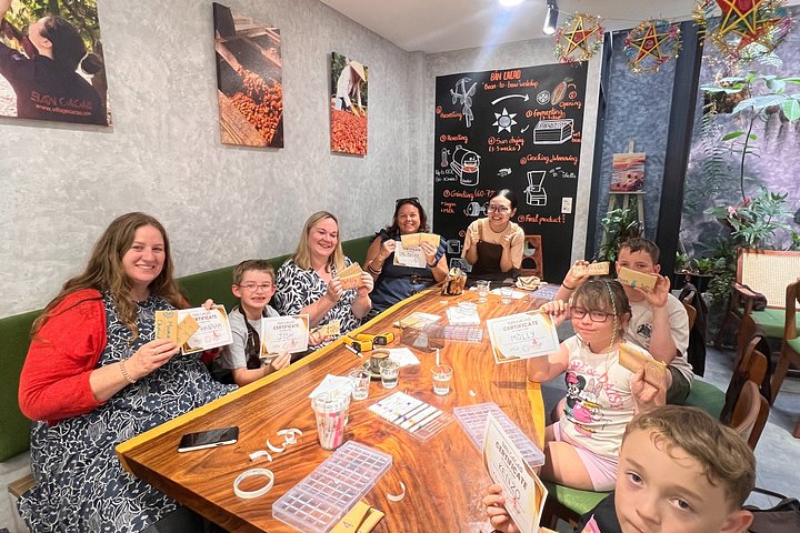 Bean to bar chocolate making workshop in Da Lat