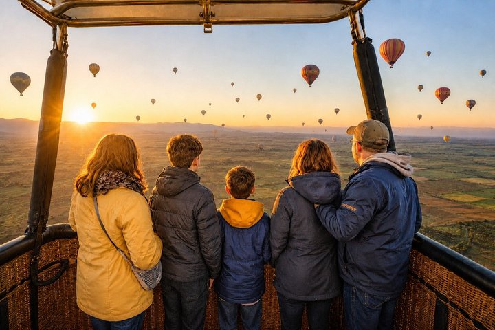 Marrakech Hot Air Balloon Flight & Berber Breakfast
