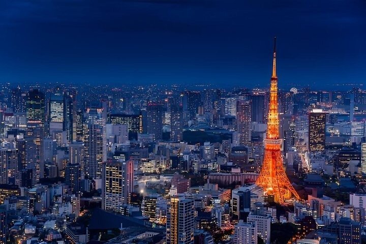 Tokyo Private Night Tour by Van English Chauffeur
