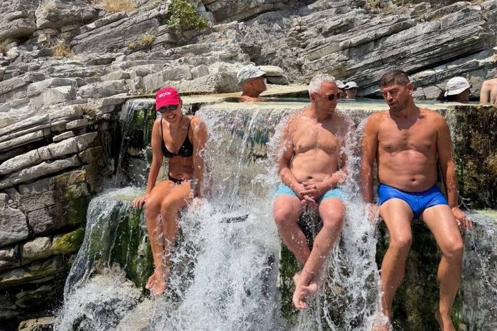 Bënja Thermal Baths and Langarica Canyon Tour from Saranda Ksamil