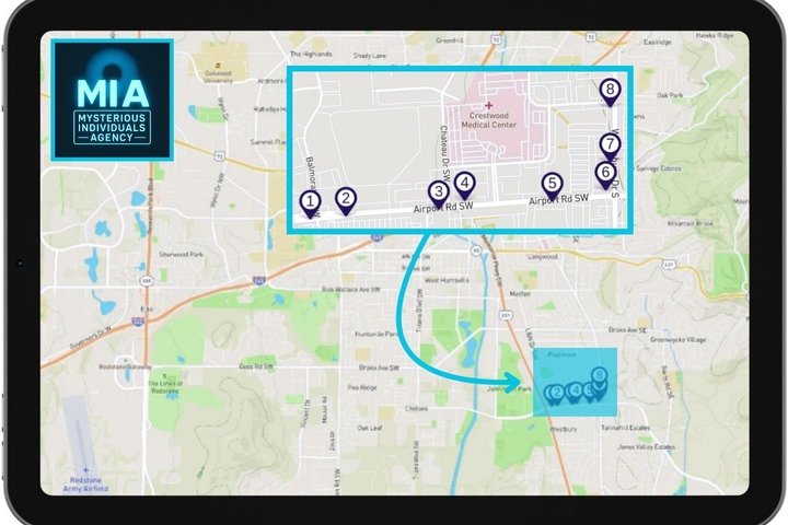 Outdoor Escape Game an Interactive Audio Quest in Huntsville AL