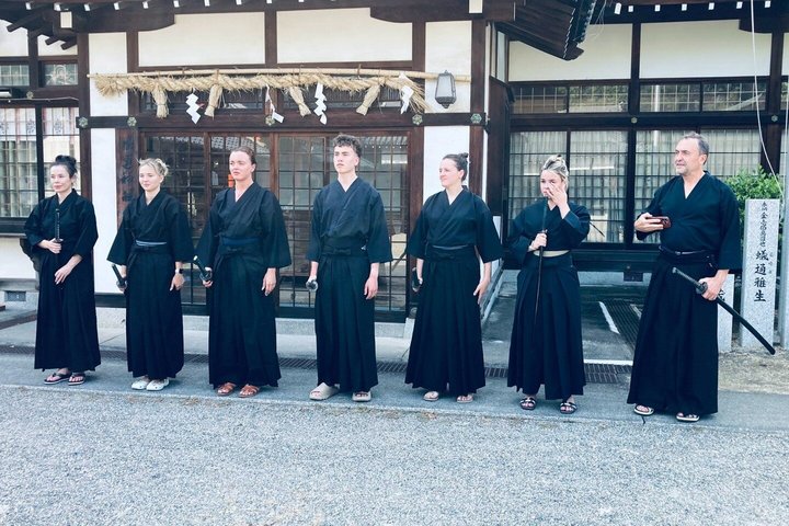 An experience like no other Samurai at Cultural Property in Osaka
