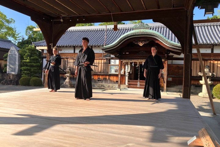 An experience like no other Samurai at Cultural Property in Osaka