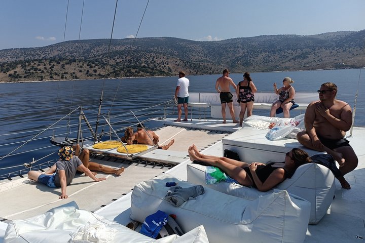 Saranda Catamaran VIP to Krorez and Kakome Beach with Lunch
