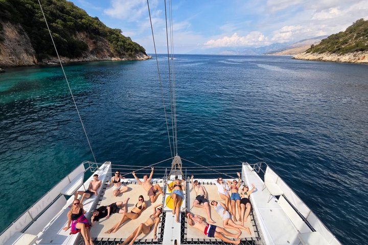 Saranda Catamaran VIP to Krorez and Kakome Beach with Lunch