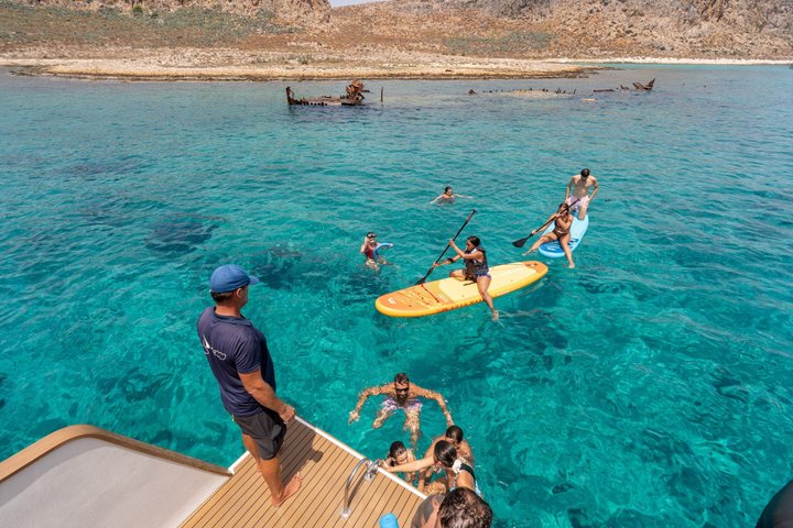 Balos & Gramvousa: Cruise with Meals, Drinks & Transfer