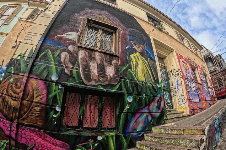 Walking Tour at Valparaiso and Viña with Lunch Starts in Santiago