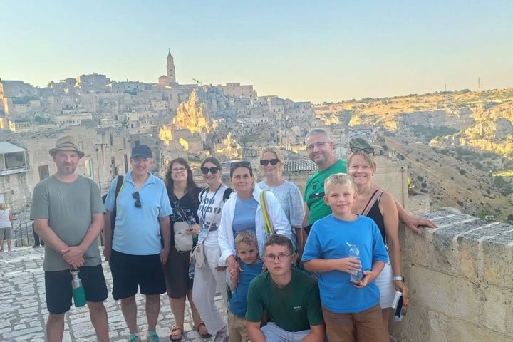 Matera by Night. Entrance fees included Cave House and Rock Church.