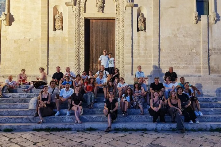 Matera by Night. Entrance fees included Cave House and Rock Church.