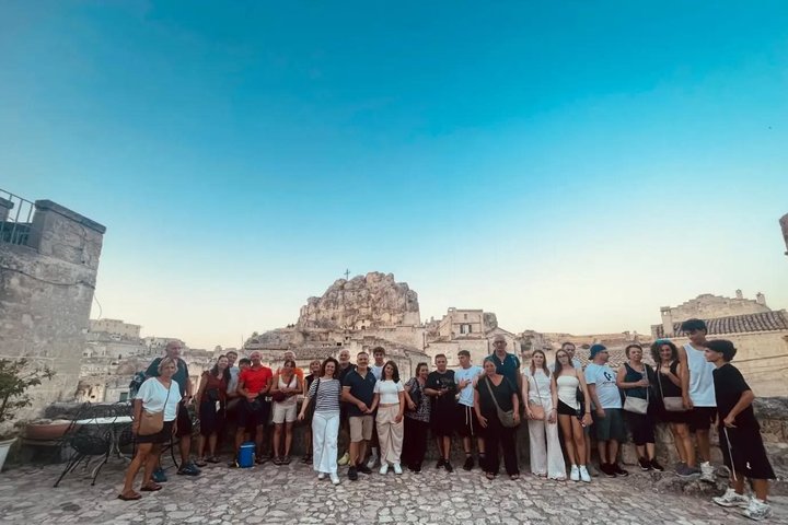Matera by Night. Entrance fees included Cave House and Rock Church.