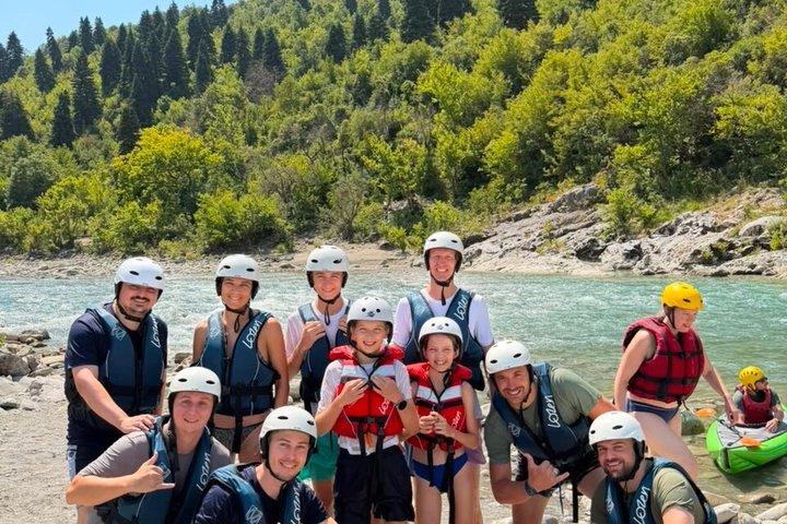 Vjosa River Rafting & Kayaking Adventure in Permet