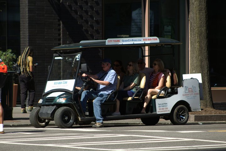 Charlotte's Original Historical City Tour on Eco- Friendly Cart