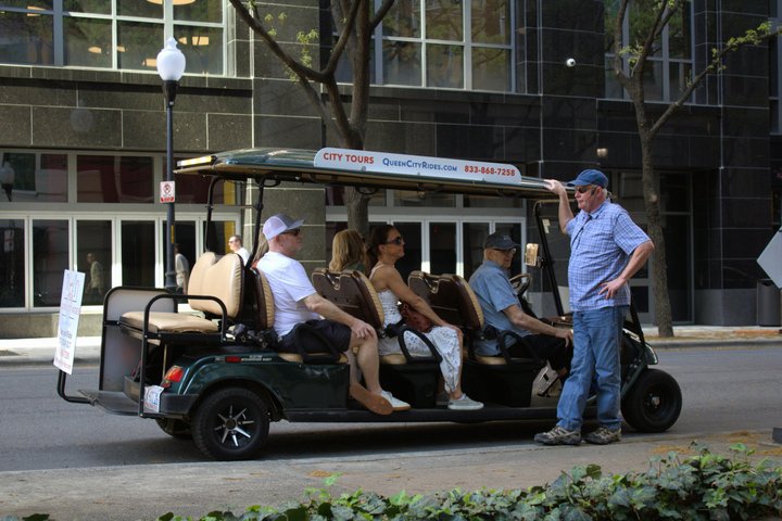 Charlotte's Original Historical City Tour on Eco- Friendly Cart