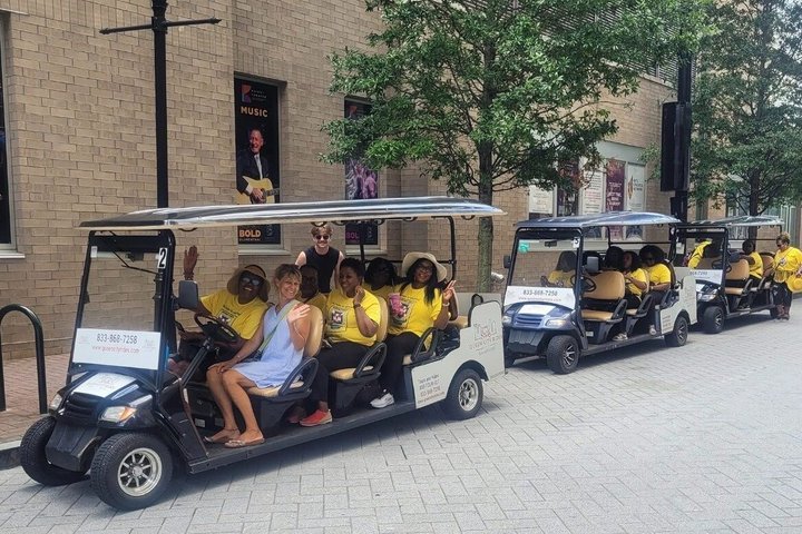 Charlotte's Original Historical City Tour on Eco- Friendly Cart