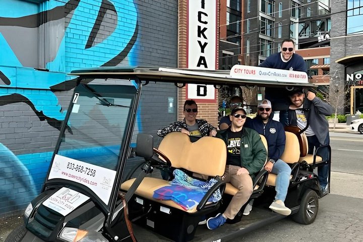 Charlotte's Original Historical City Tour on Eco- Friendly Cart
