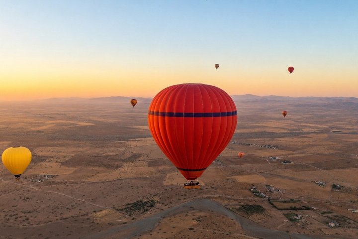 Hot Air Balloon Flight over Marrakech with Traditional Breakfast