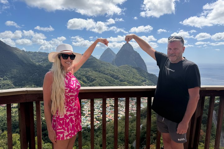 Half Day Private Tour in St. Lucia Jeep Wrangler