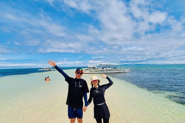 Bohol Balicasag Snorkeling and Virgin Island Hopping with Lunch