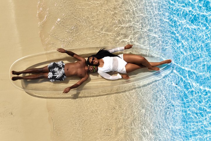 Clear Kayak Drone Photoshoot and Videos in Montego Bay Jamaica