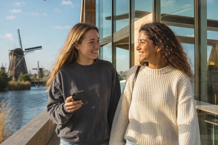Kinderdijk Scavenger Hunt: Self-Guided City Exploration Game