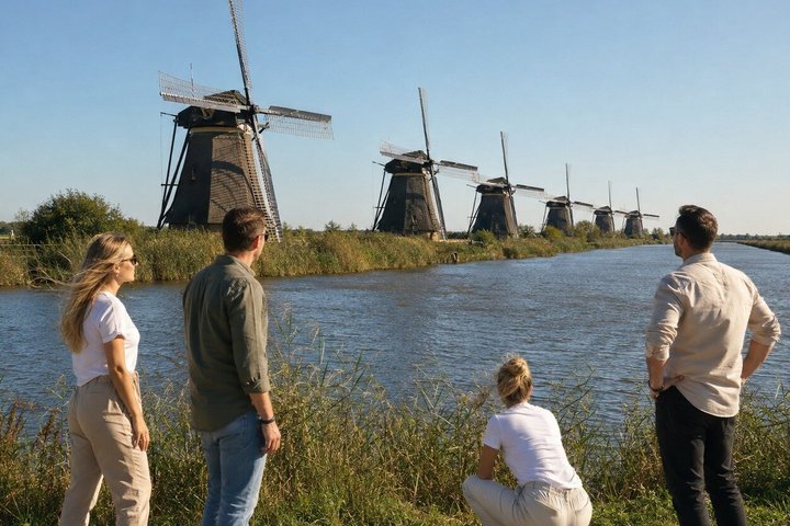 Kinderdijk Scavenger Hunt: Self-Guided City Exploration Game