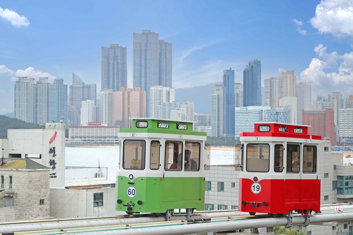 Busan Highlights: Small Group, Hotel Pick-up & Sky Capsule
