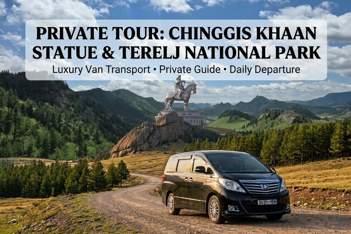Chinggis Khaan Statue and Terelj National Park (Private Tour)