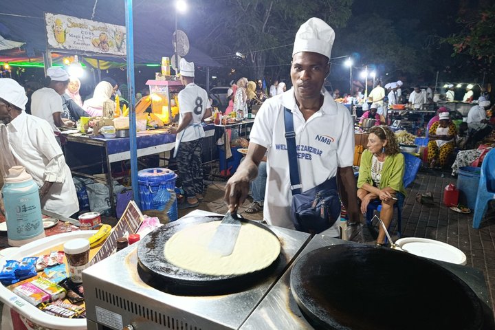 Stone Town Evening Walk Tour With Visit Food Markets