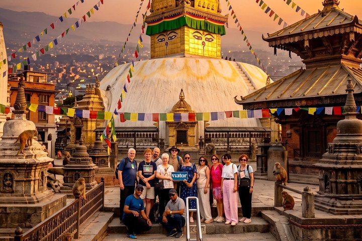 Kathmandu: Full Day Top 4 UNESCO Tour with Lunch - Private/Group