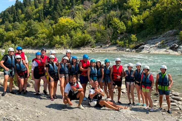 Vjosa River Rafting & Kayaking Adventure in Permet
