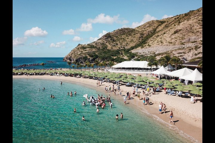 St Kitts: Beach Gems Sea Glass & Timothy Hill View