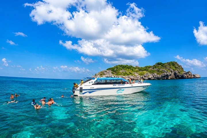 Ang Thong National Marine Park Speedboat from Koh Samui