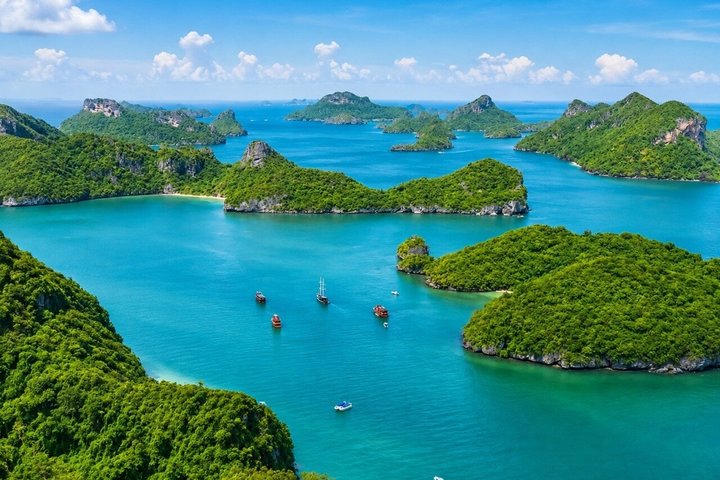 Ang Thong National Marine Park Speedboat from Koh Samui