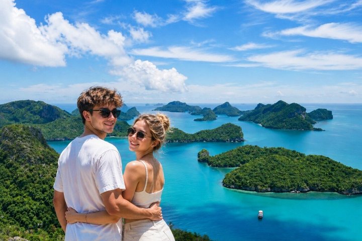 Ang Thong National Marine Park Speedboat from Koh Samui