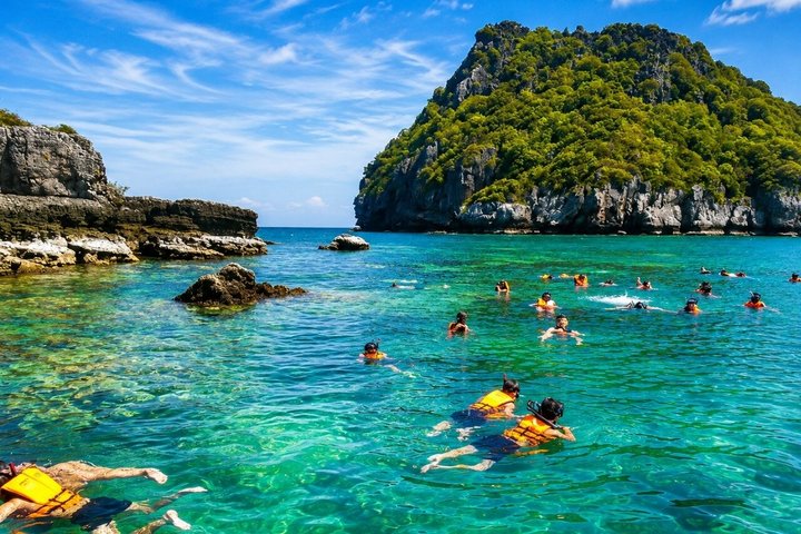 Ang Thong National Marine Park Speedboat from Koh Samui
