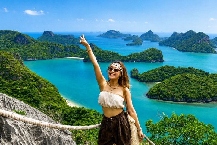 Ang Thong National Marine Park Speedboat from Koh Samui