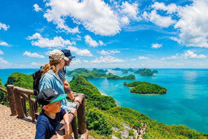 Ang Thong National Marine Park Speedboat from Koh Samui