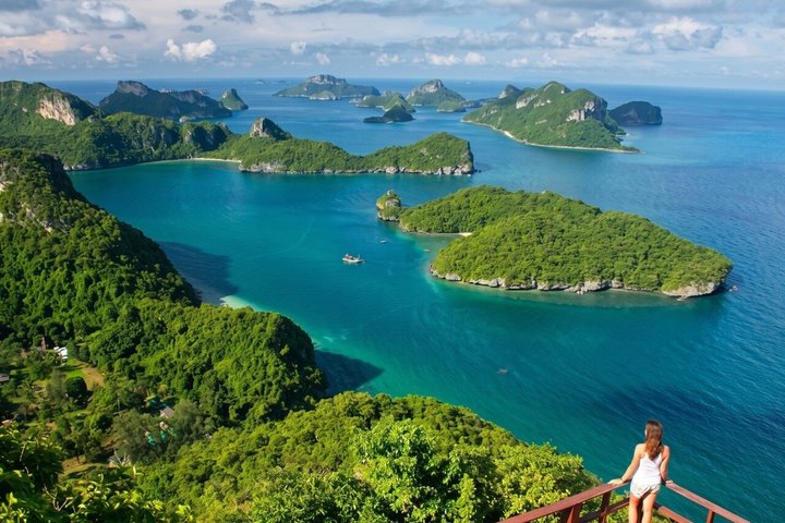 Ang Thong National Marine Park Speedboat from Koh Samui