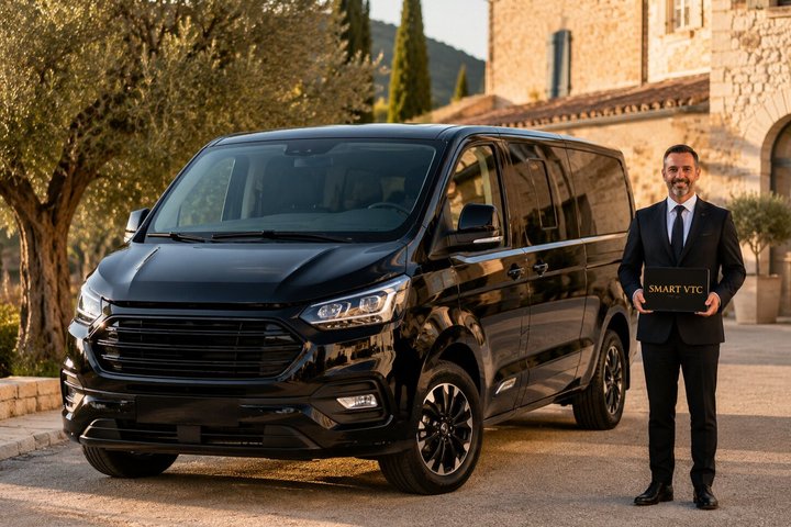 4—Hour Private Chauffeur Service in Provence