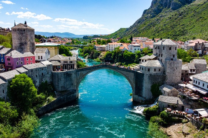 Mostar & Kravice waterfalls full-day guided tour from Split