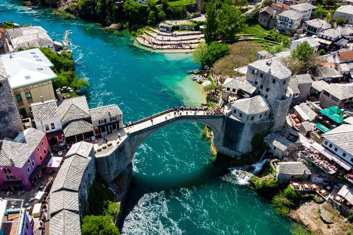 Mostar & Kravice waterfalls full-day guided tour from Split