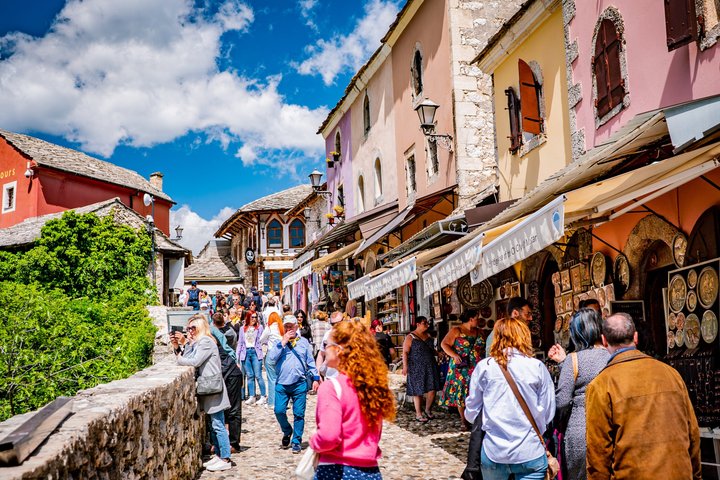 Mostar & Kravice waterfalls full-day guided tour from Split