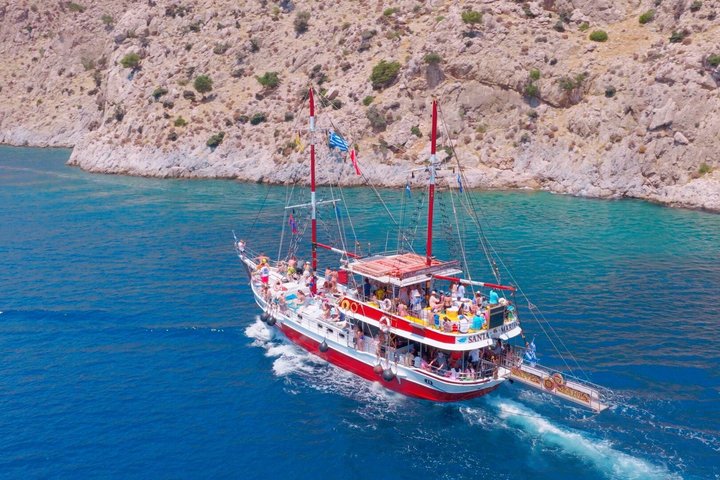 The Santa Maria 3 Island Cruise in the Aegean w/ Free Audio Guide