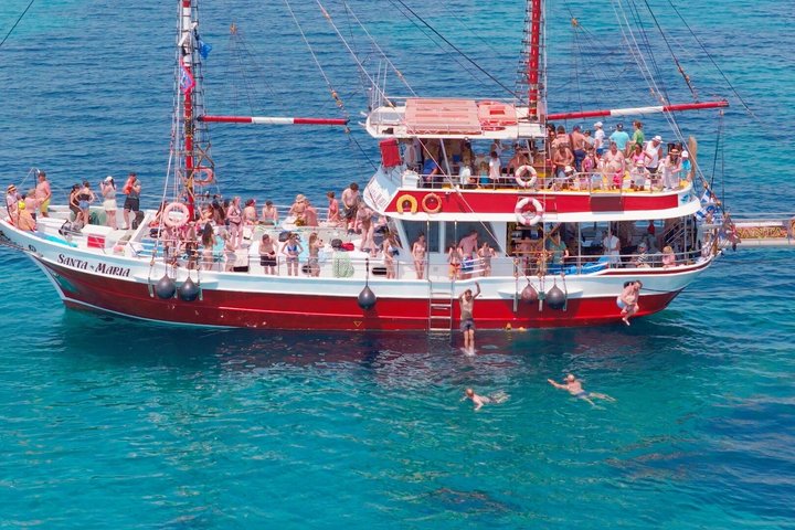 The Santa Maria 3 Island Cruise in the Aegean w/ Free Audio Guide
