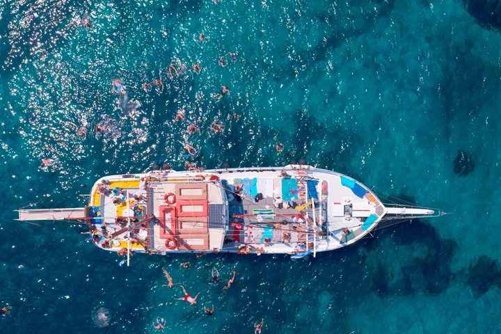 The Santa Maria 3 Island Cruise in the Aegean w/ Free Audio Guide